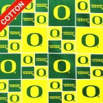 University of Oregon Ducks Cotton Fabric	